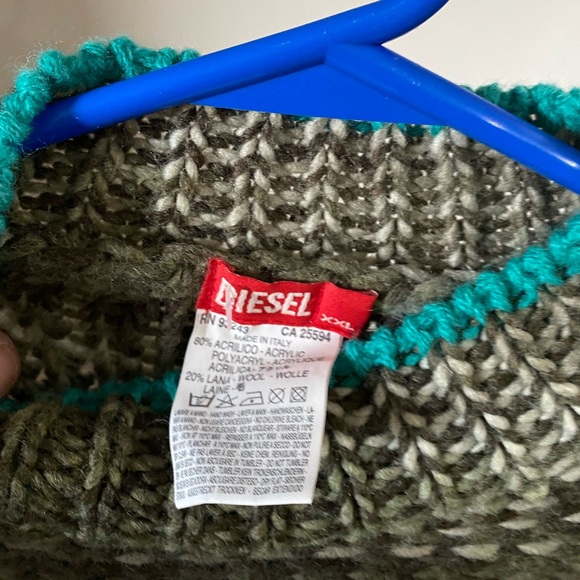 Diesel Crocheted Sweater Size XXL - Picture 5 of 13